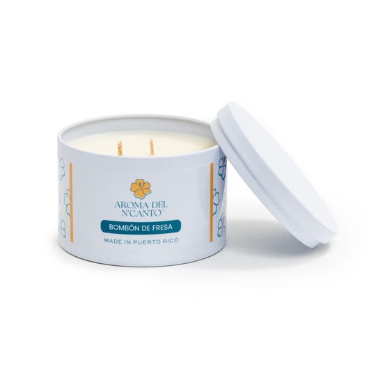 Bombón De Fresa - Soy Wax Candle